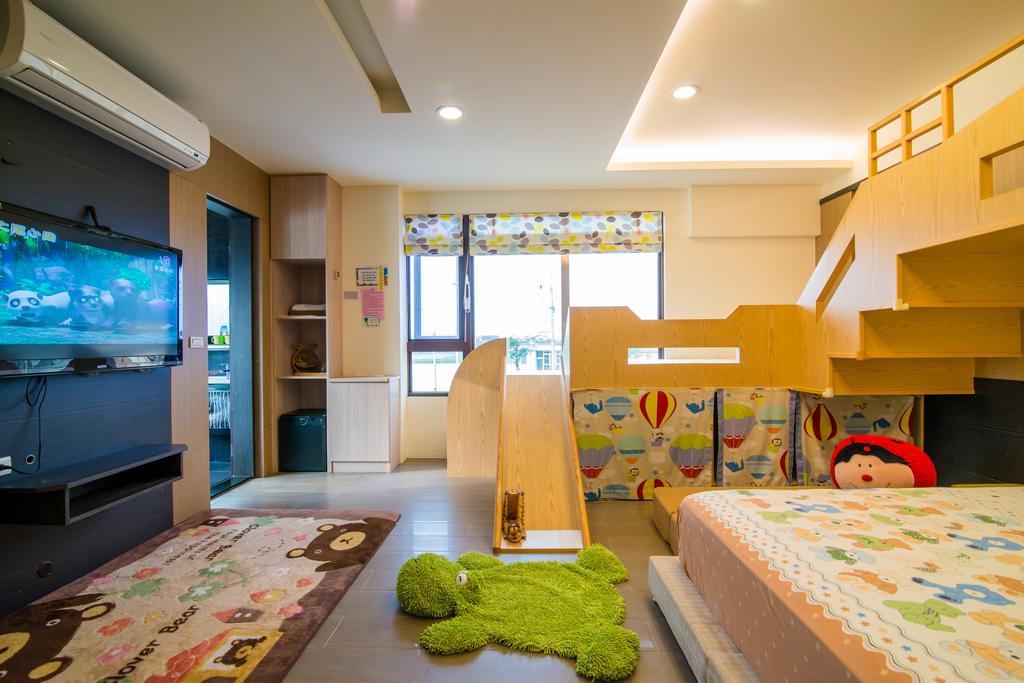 宜人生活溜滑梯親子民宿 Easylife B&B Dongshan (Yilan) Quarto foto